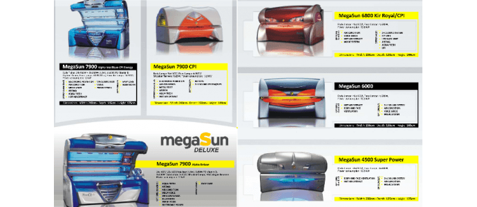 proffesional sunbeds