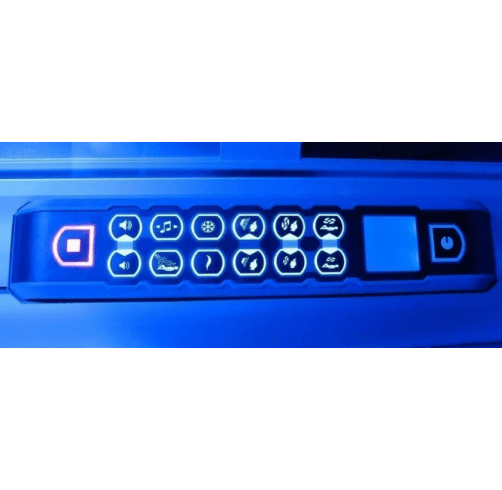 Control panel in Luxura x5