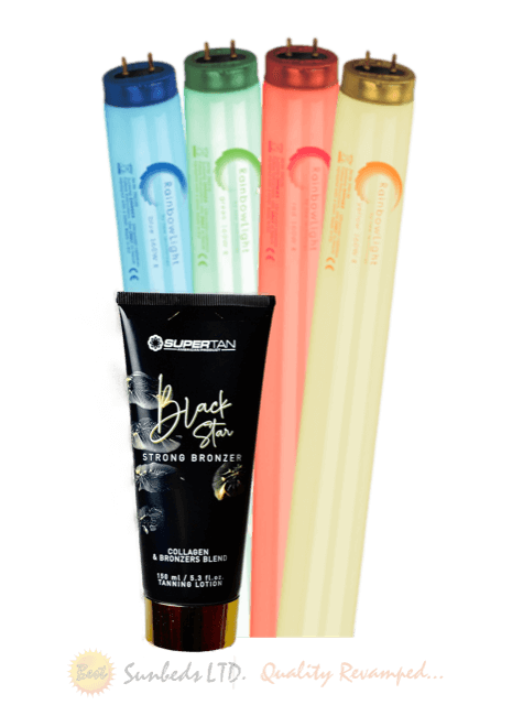 Tan tip - use good quality lamps